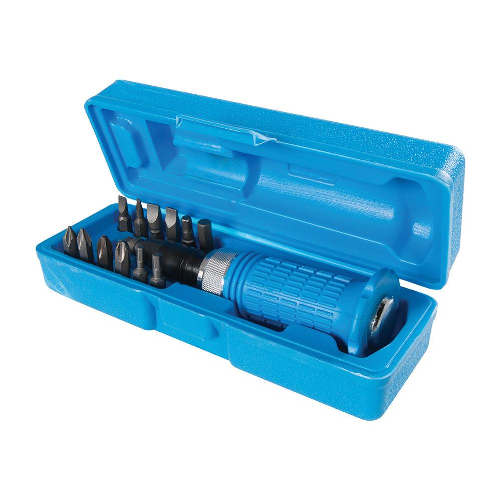 Silverline Soft-Grip Impact Driver Set 14pce