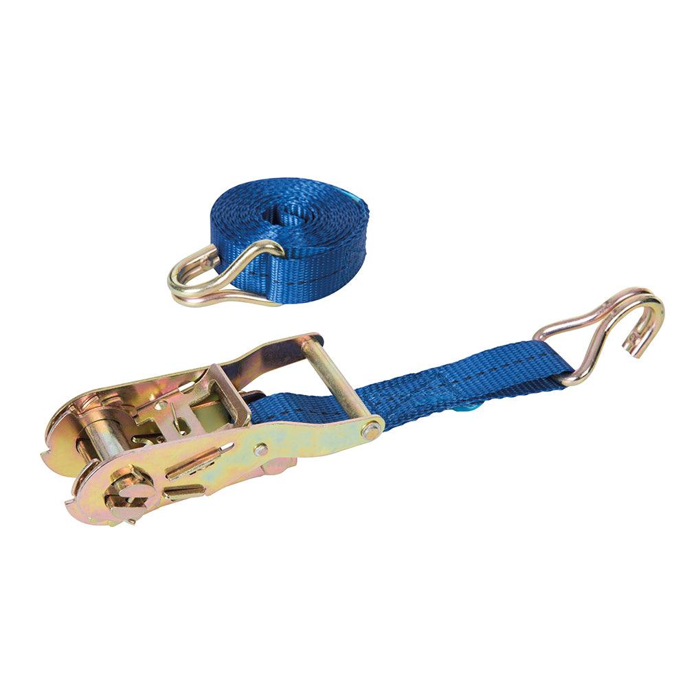 Silverline Ratchet Tie Down Strap J-Hook