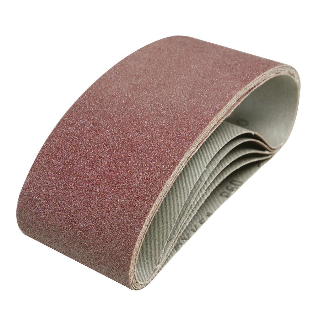 Silverline Sanding Belts 75 x 457mm 5pk