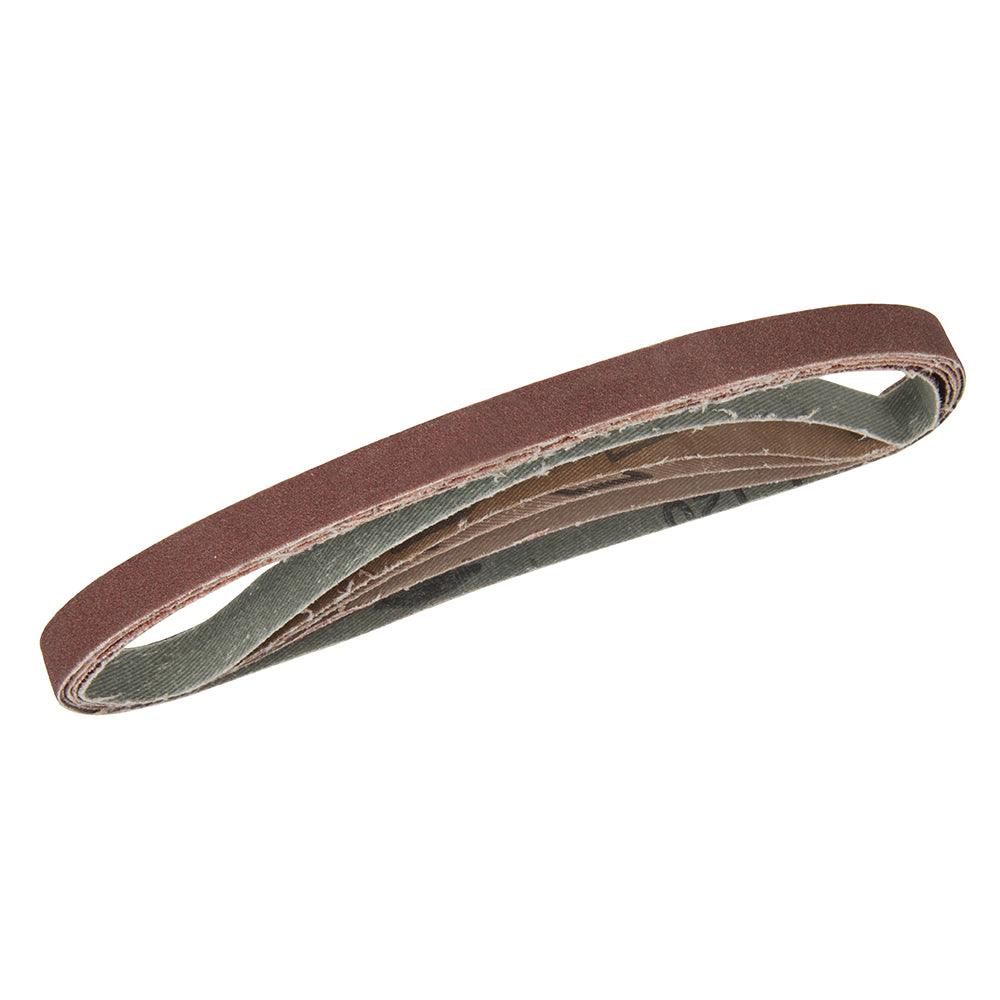 Silverline Sanding Belts 13 x 457mm 5pce