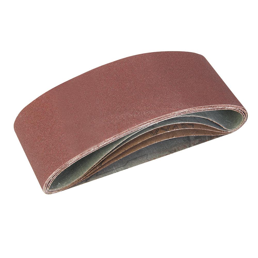 Silverline Sanding Belts 75 x 457mm 5pce