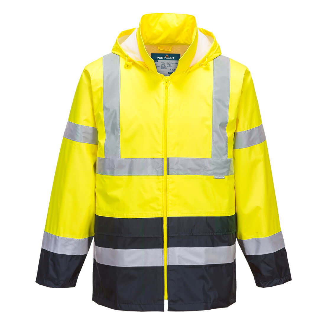 Hi-Vis Contrast Classic Rain Jacket