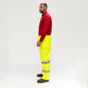 Hi-Vis Elastic Trousers Yellow