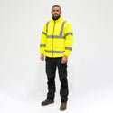 Hi-Vis Parka Jacket Yellow