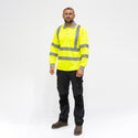 Hi-Vis Polo S/SLEEVE Yellow