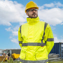 Hi-Vis Parka Jacket Yellow