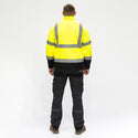 Hi-Vis Parka Jacket Yellow