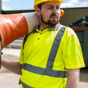 Hi-Vis Polo S/SLEEVE Yellow