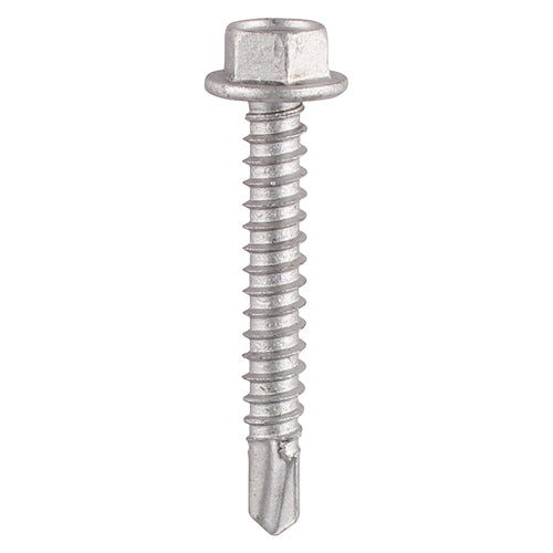 TIMCO Self-Drilling Light Section Screws Exterior Silver