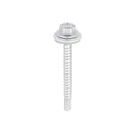 TIMCO Self-Drilling Light Section Screws Exterior Silver with EPDM Washer