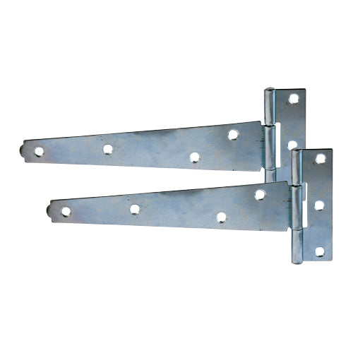 Light Tee Hinge Pair Zinc