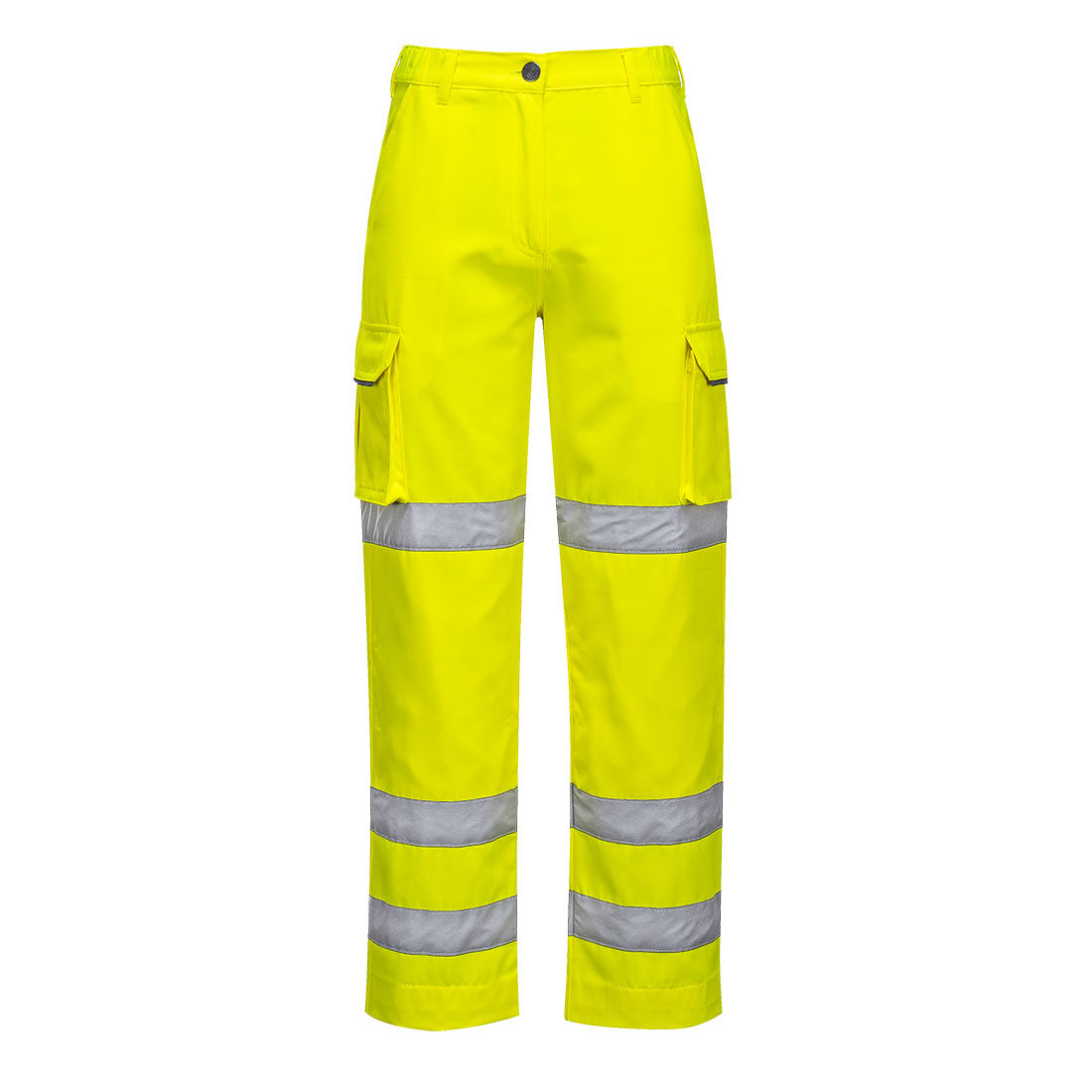 Hi-Vis Women's Three Band Work Trousers - 0