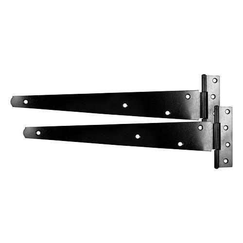 Medium Tee Hinge Pair Black