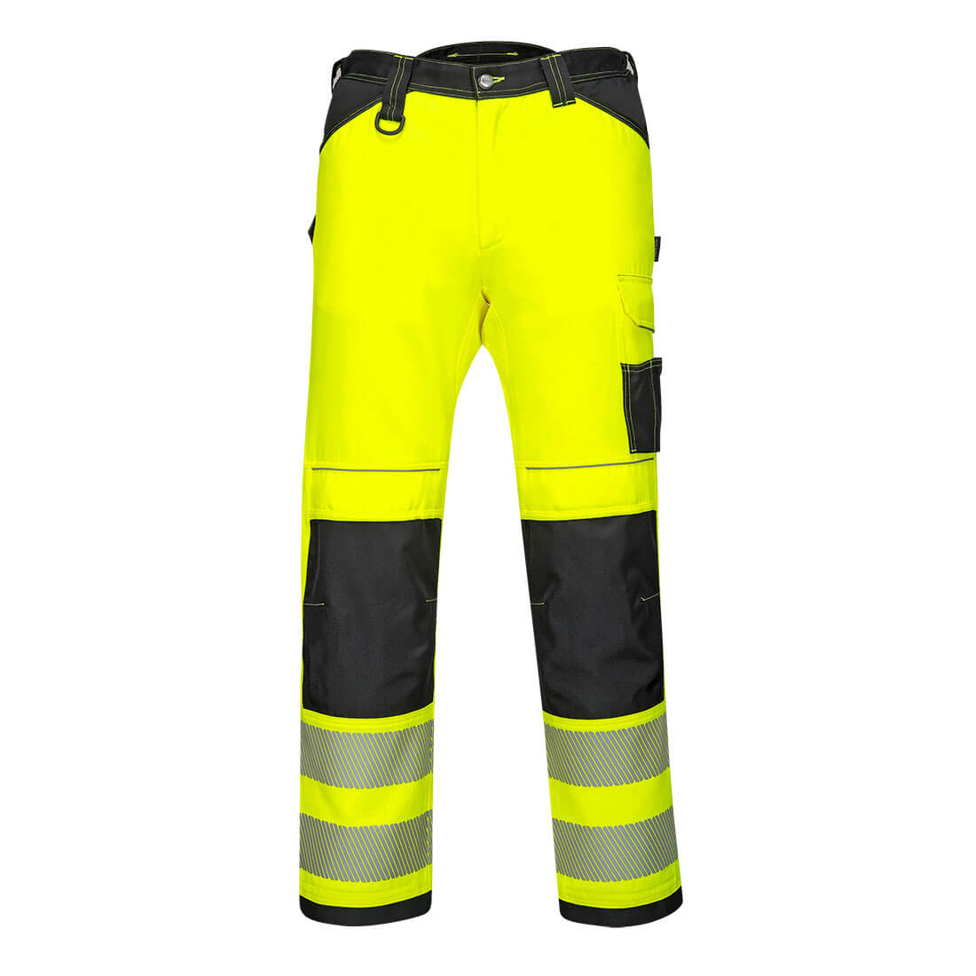 PW3 Hi-Vis Lightweight Stretch Work Trousers - 0