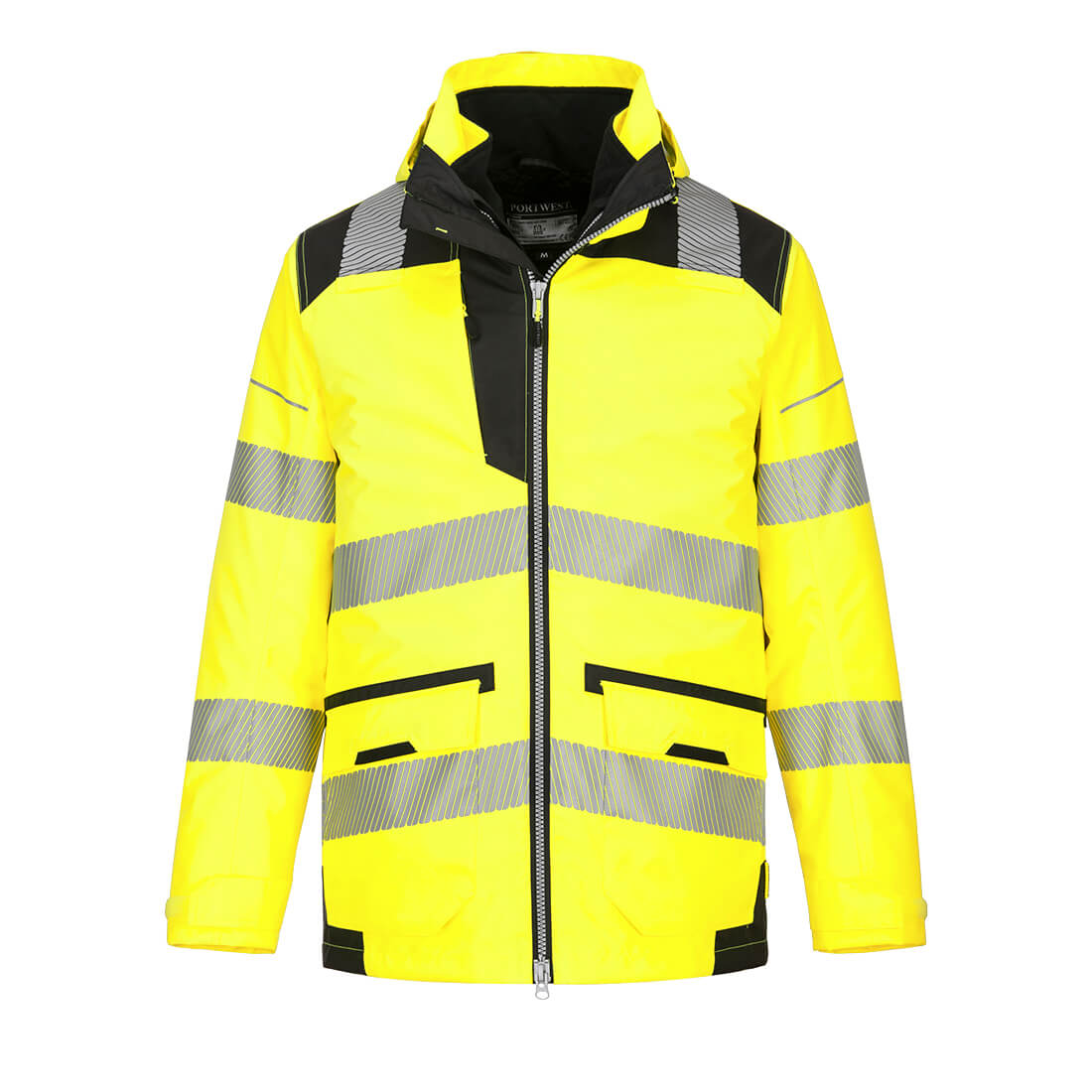 PW3 Hi-Vis Breathable 5-in-1 Jacket - 0