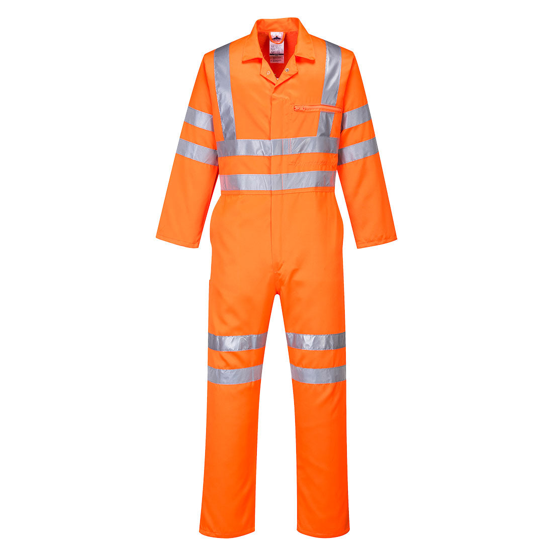 Hi-Vis Polycotton Service Coverall - 0