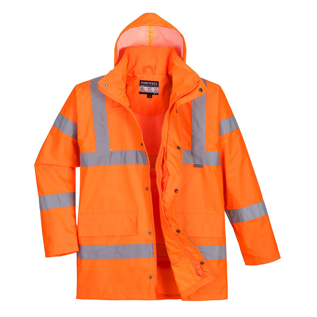 Hi-Vis Breathable Rain Traffic Jacket