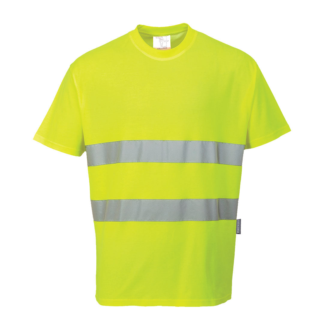 Hi-Vis Cotton Comfort T-Shirt S/S - 0