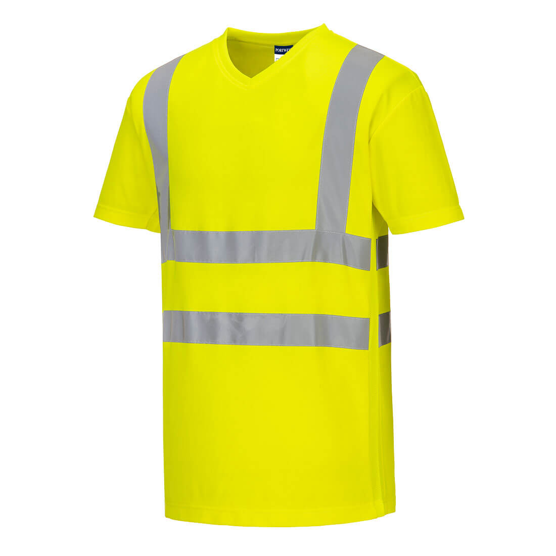 Hi-Vis Cotton Comfort Mesh Insert T-Shirt S/S - 0