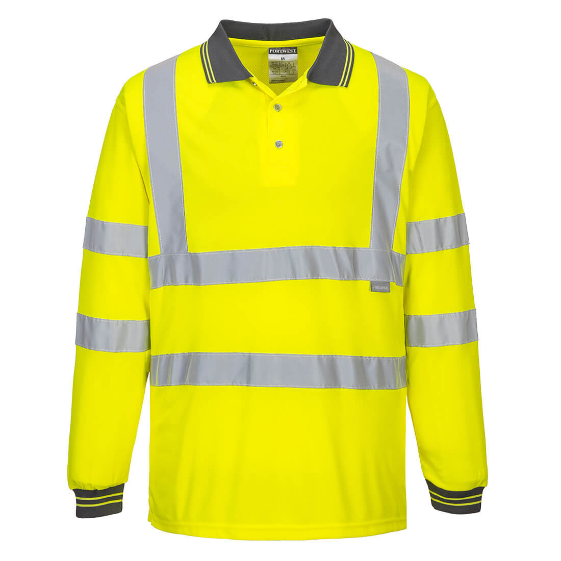 Hi-Vis Polo Shirt L/S - 0