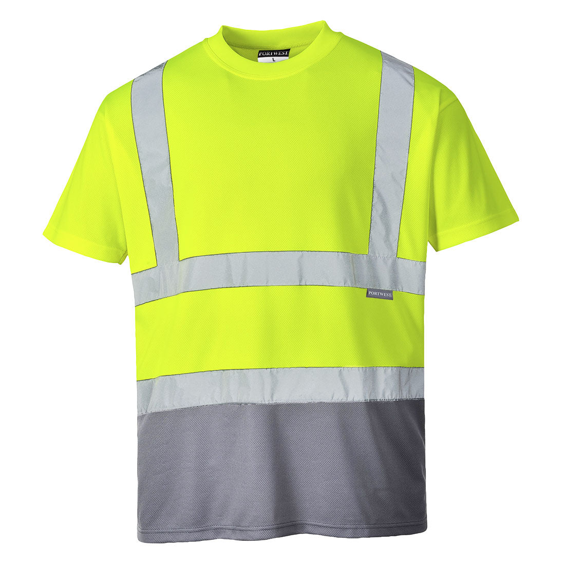 Hi-Vis Contrast T-Shirt S/S - 0