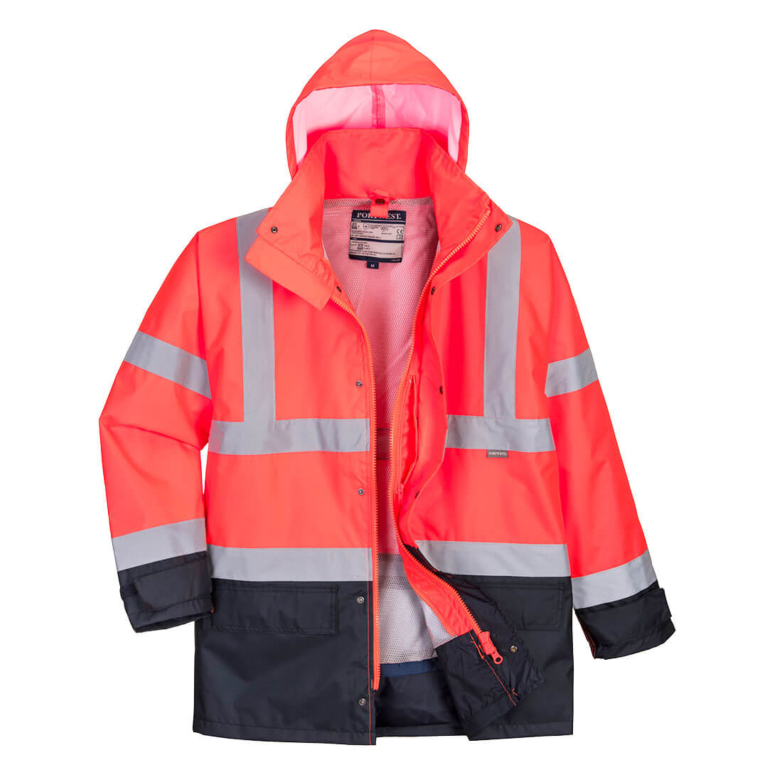 Hi-Vis 5-in-1 Contrast Executive Jacket - 0