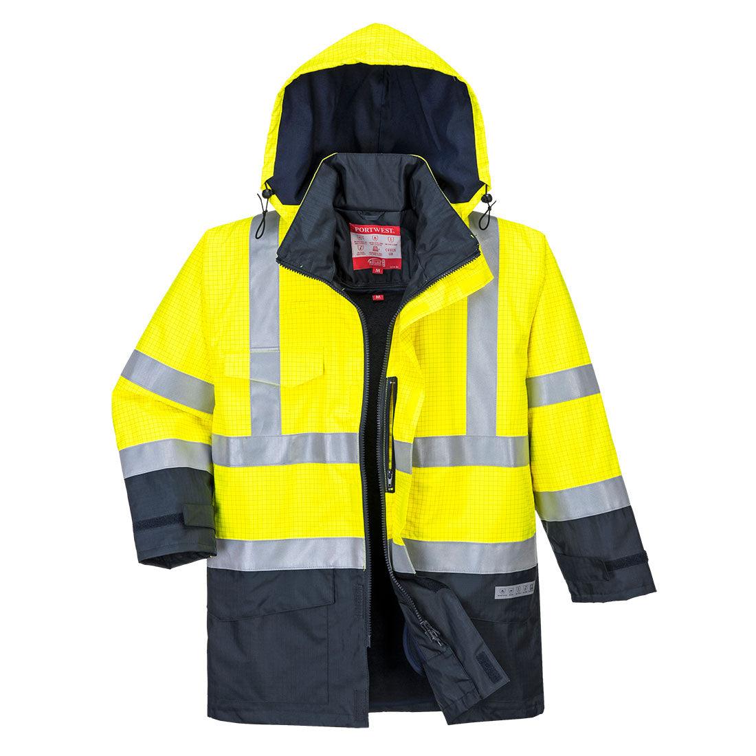 Bizflame Rain Hi-Vis Multi-Protection Jacket - 0