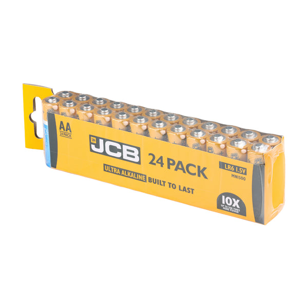 JCB Ultra Alkaline Batteries