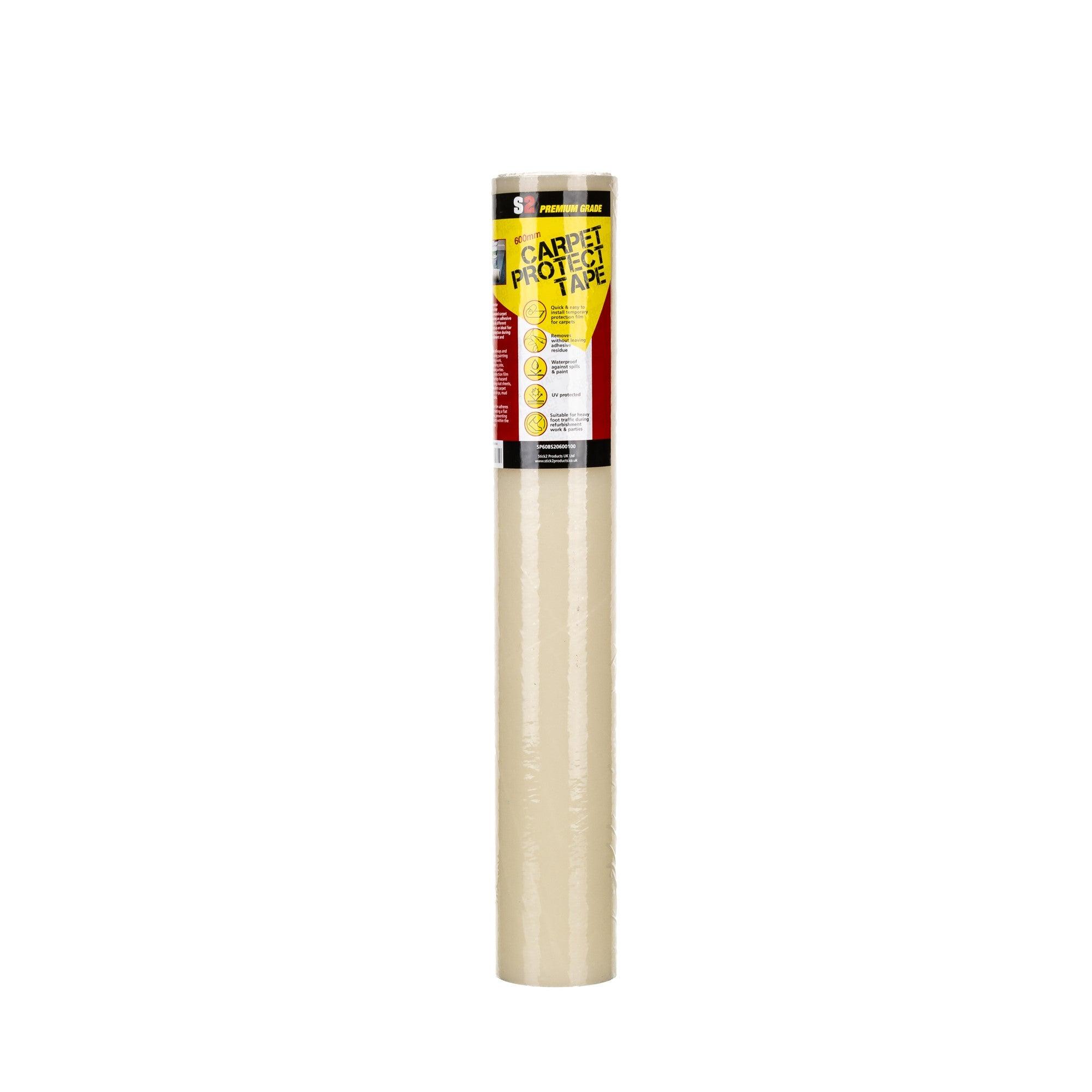 Carpet Protection Film - Reverse Wound - 600mm x 25m STICK2