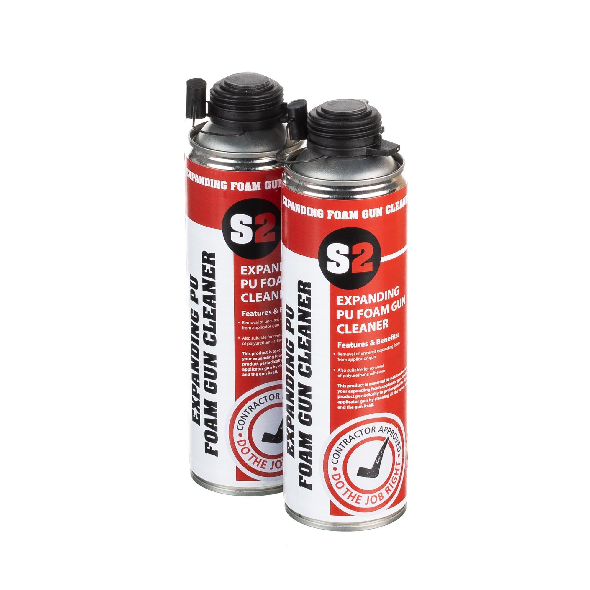 Stick2 Expanding Foam Gun Cleaner - A Dual Purpose, Solvent Based Solution for Cleaning STICK2