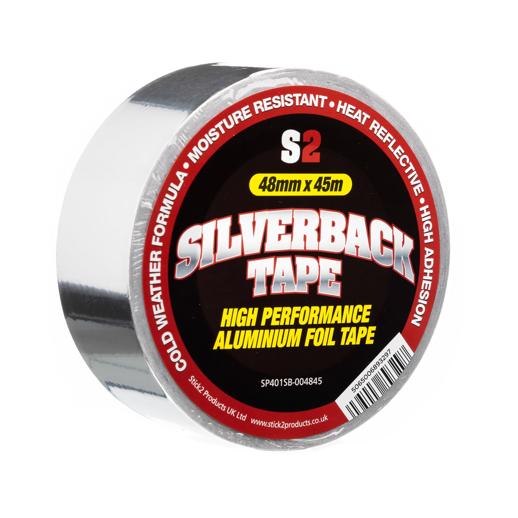 Adhesive Silverback Aluminium Foil Tape | STICK 2
