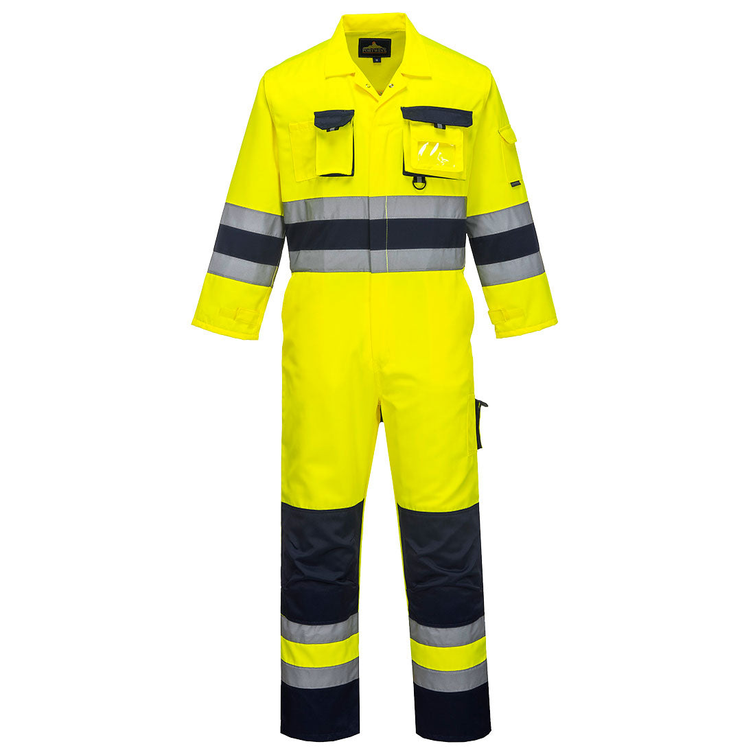 Nantes Hi-Vis Contrast Work Coverall - 0