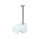 Flat Cable Clip White