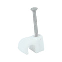 Flat Cable Clip White