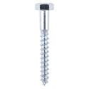 TIMCO Coach Screws Hex Head Silver