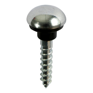 TIMCO Mirror Screws Dome Head Chrome