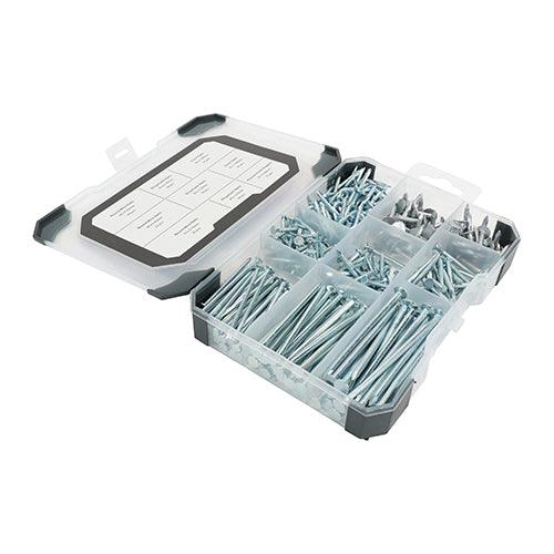 TIMCO Nails Galvanised Bright Mixed Tray - 0