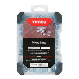 TIMCO Nuts Zinc Mixed Tray