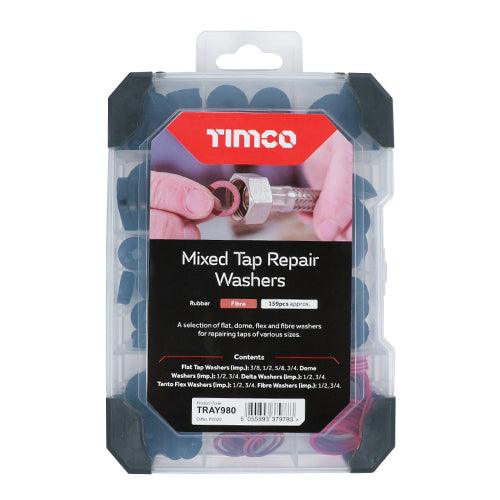 TIMCO Tap Repair Washers Mixed Tray - 0