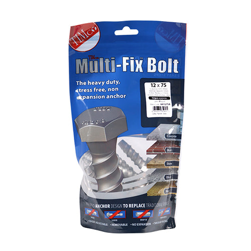 Multi-Fix Bolt Hex Head