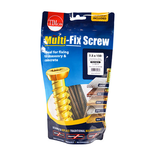 Multi-Fix Concrete Screw - ZYP