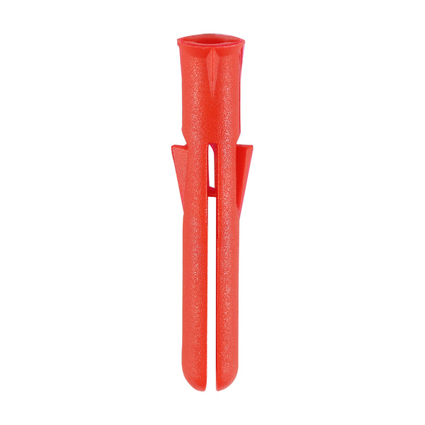 Screws & Red Plastic Plugs