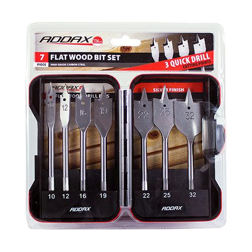 Flat Wood Bit Set - 0