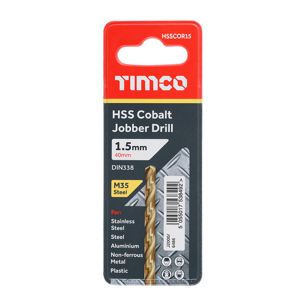 HSS-CO Jobber Drill Bit Cobalt