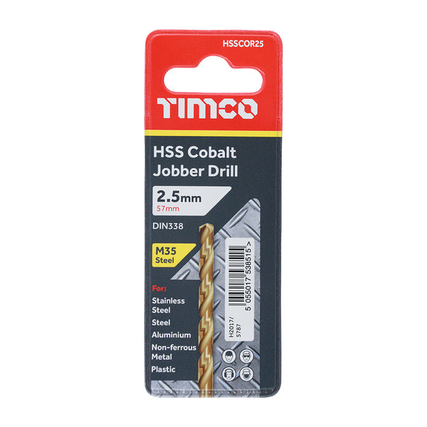 HSS-CO Jobber Drill Bit Cobalt