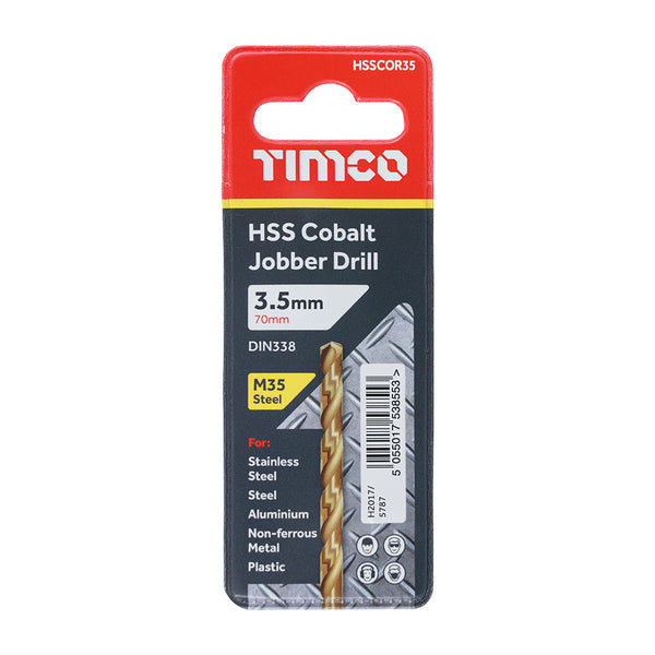 HSS-CO Jobber Drill Bit Cobalt