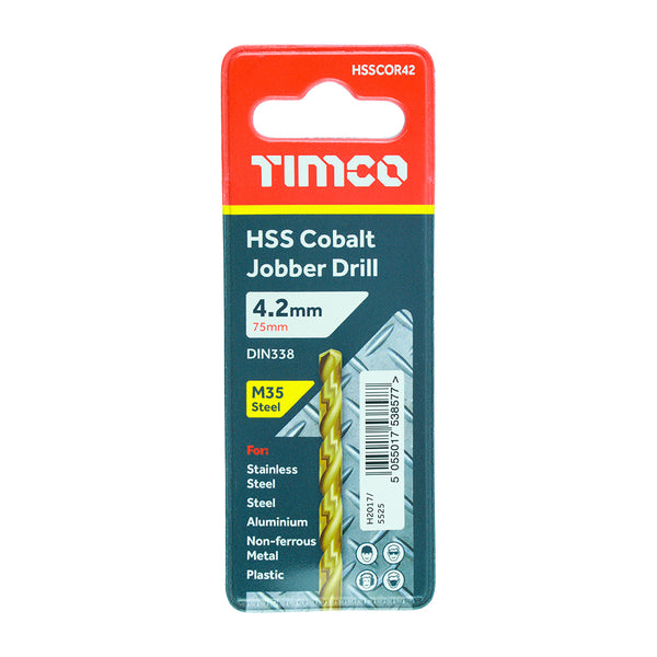 HSS-CO Jobber Drill Bit Cobalt