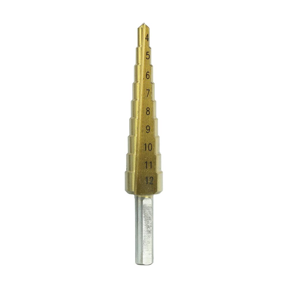 Step Drill M2 HSS TiN - 0