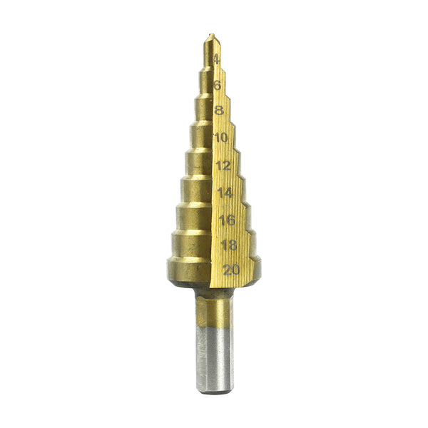 Step Drill M2 HSS TiN