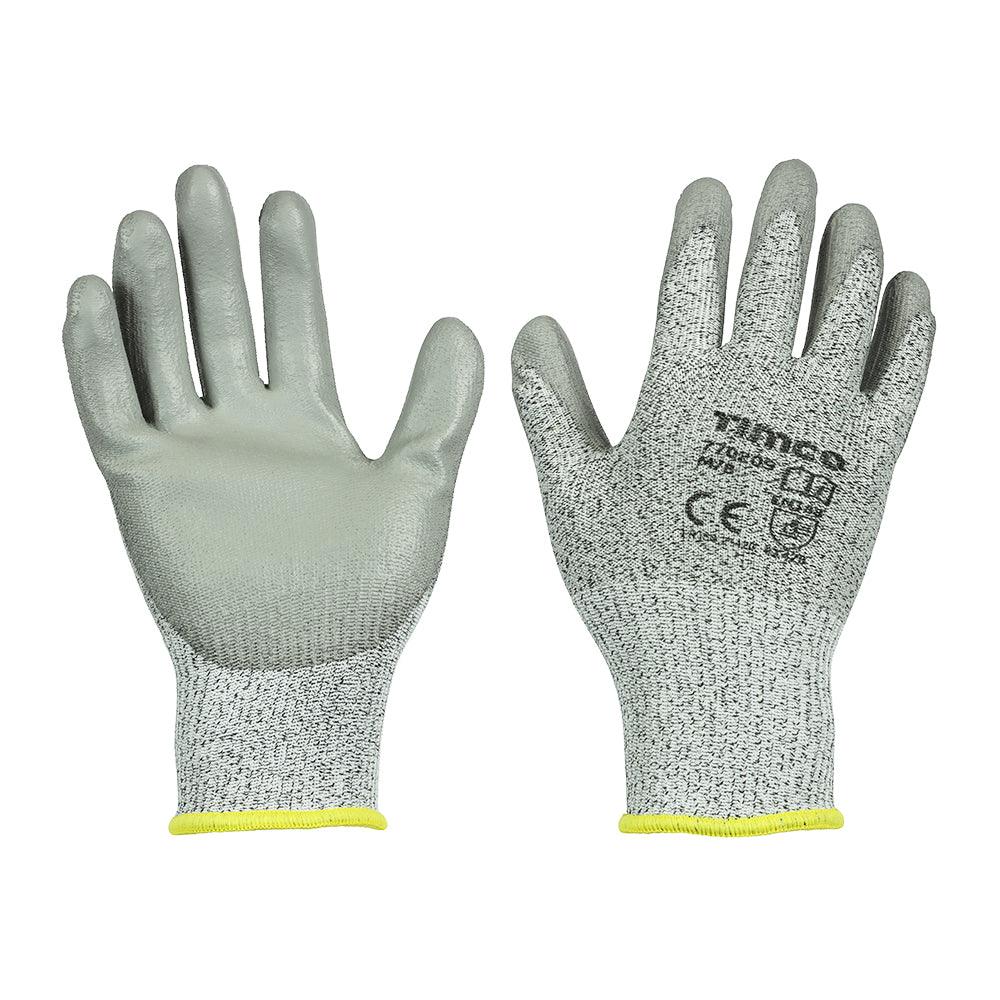 High Cut C Glove PU HPPE Fibre